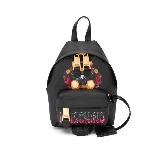 moschino mini backpack